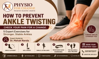 How to Prevent Ankle Twisting | 5 Best Physiotherapy Exercises by Dr. Mehak Nanda